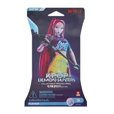 Netflix KPop Demon Hunters Energy Edition Collectible Trading Cards (Styles May Vary)