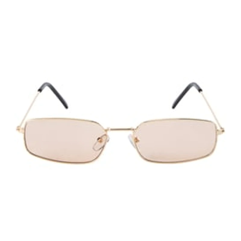 Juniors Rectangle Metal Sunglasses