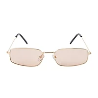 Juniors Rectangle Metal Sunglasses