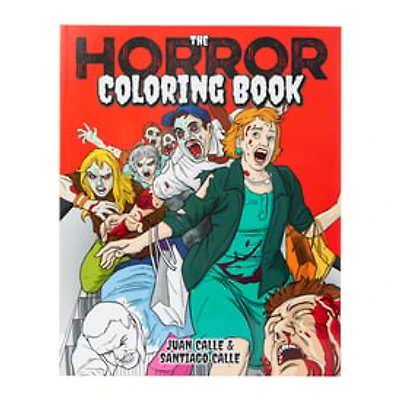Horror Coloring Book 8.9in x 11in