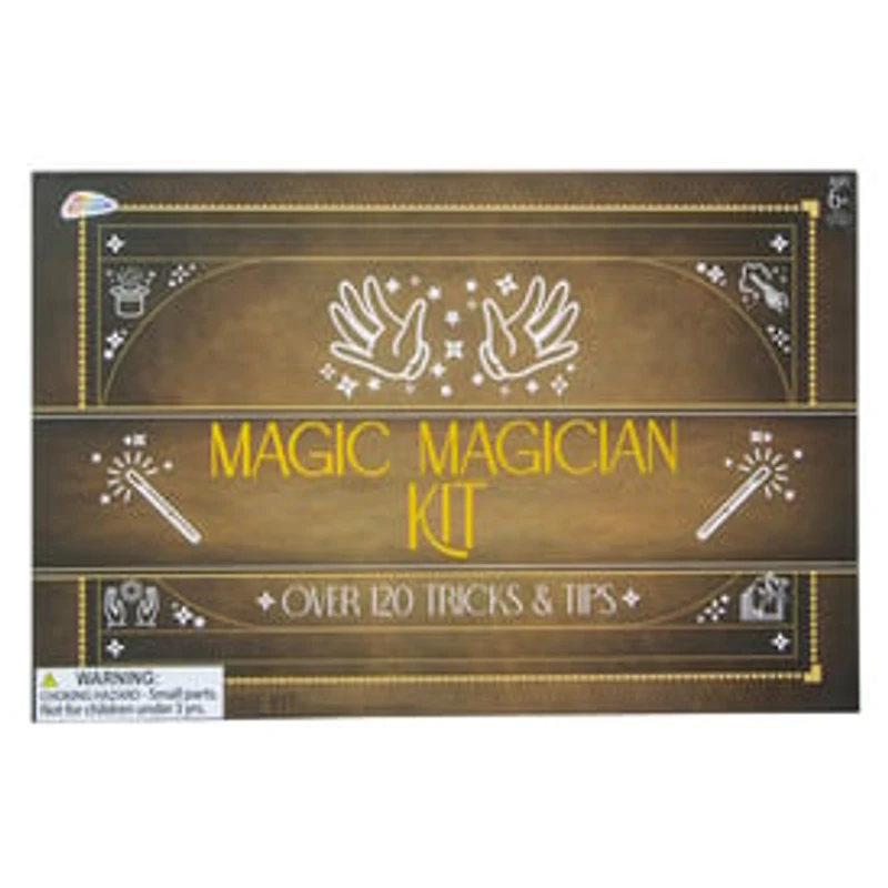 Magic Magician Kit With 120 Tricks & Tips