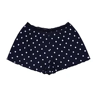 Juniors Polka Rib Shorts