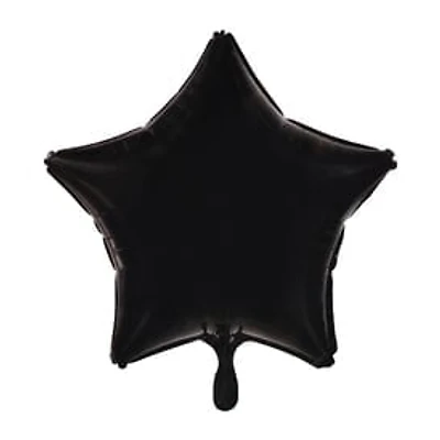 INFLATED Black Star Party Balloon