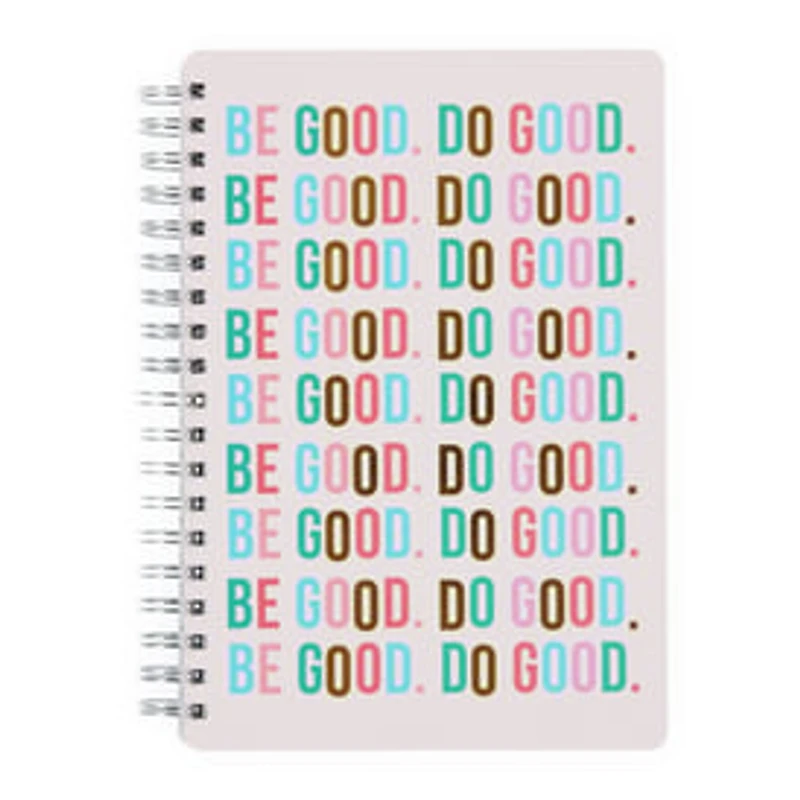 Gold Foil Spiral Journal
