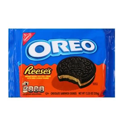 Oreo Reese's Chocolate Sandwich Cookies 12.3oz