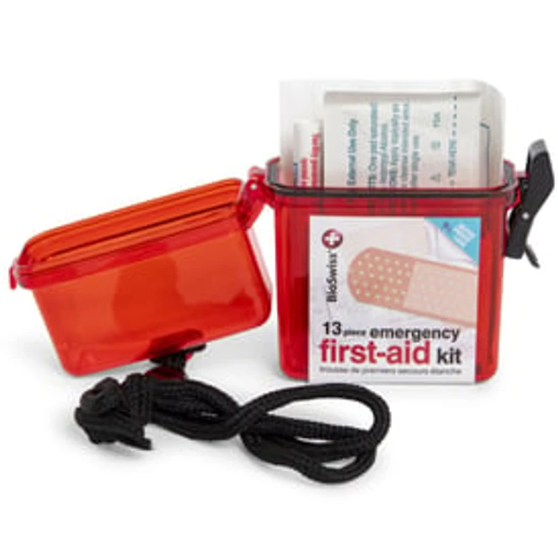 Bioswiss® Waterproof Emergency First Aid Kit 13-Piece Set