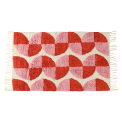Wavy Textured Accent Rug 24in x 36in