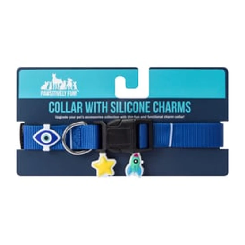Collar With Silicone Charms
