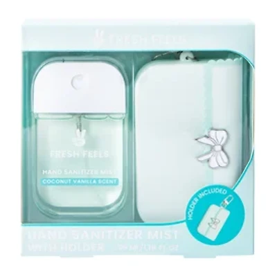 Fresh Feels Coconut Vanilla Hand Sanitizer Mist With Holder 1.18oz