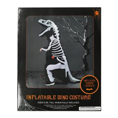 inflatable Dinosaur Skeleton Costume 6.8ft