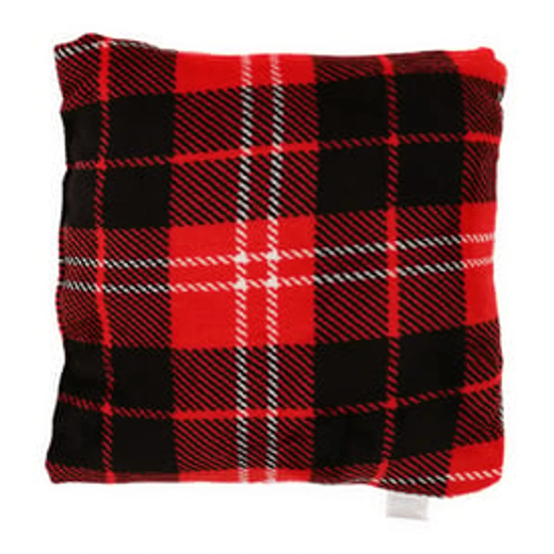 Holiday Plaid Throw Pillow 16in x