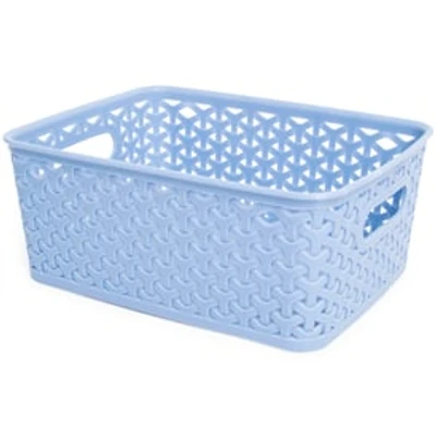 Medium Lattice Storage Baskets 10in x 8in