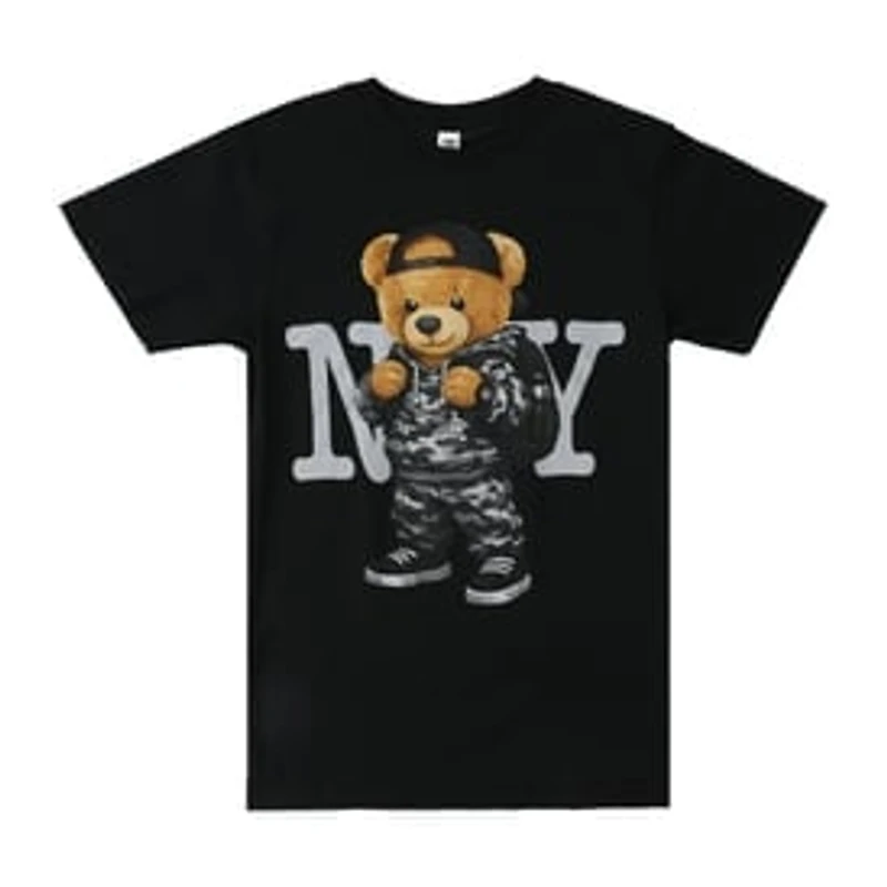 NY Camo Bear Graphic Tee