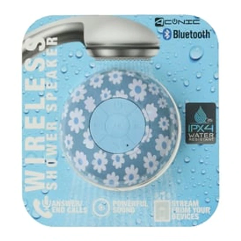 Printed Bluetooth® Shower Speaker