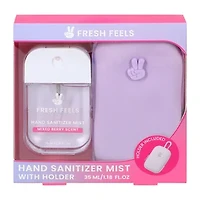 Fresh Feels Mixed Berry Scent Hand Sanitizer Mist With Holder Set 1.18oz
