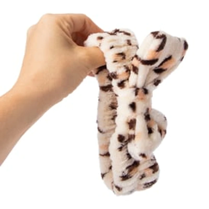 Leopard Bow Spa Headband