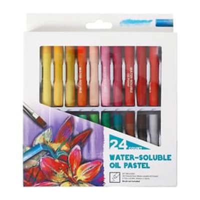 Water-Soluble Oil Pastel 24-Pack