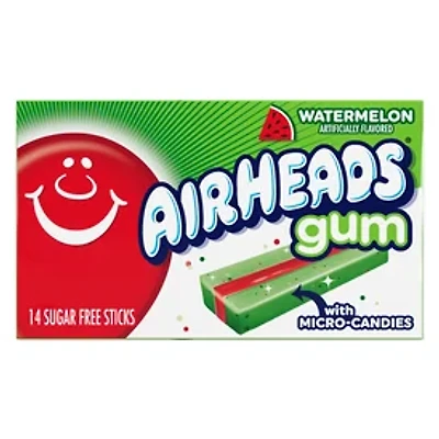 Airheads® Watermelon Gum With Micro-Candies 14-Count