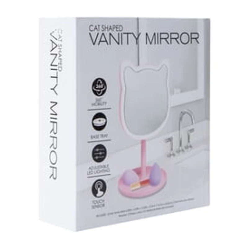 Cat Shaped Vanity Mirror