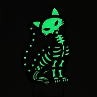 Halloween Cat Metal Stake