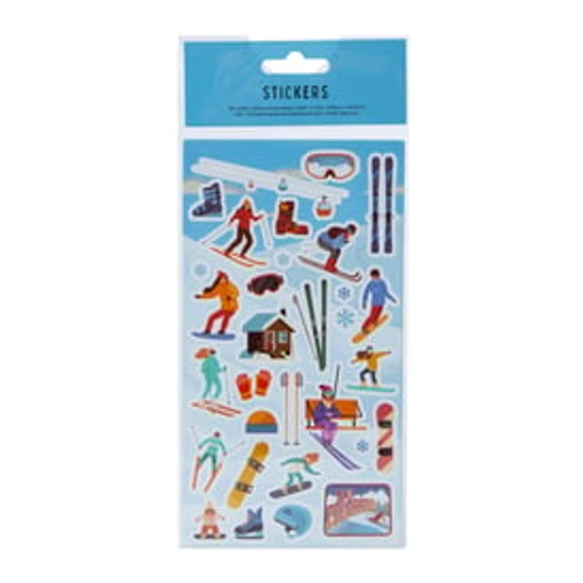 Winter Stickers, 4 Sheets