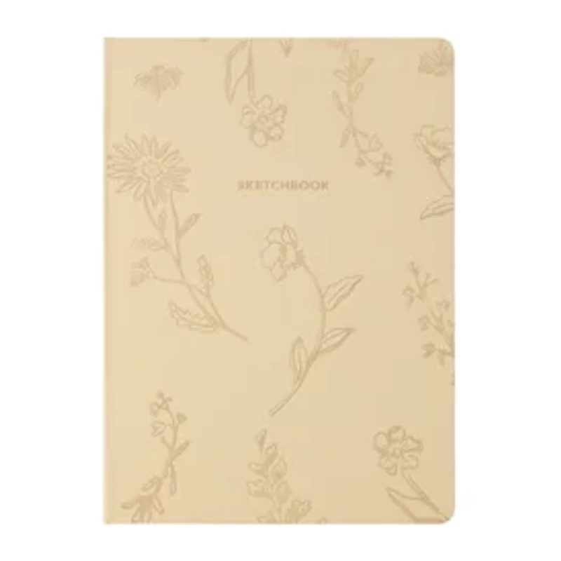 Floral Printed Sketchbook