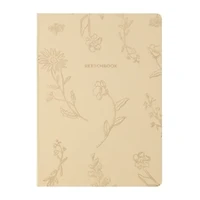 Floral Printed Sketchbook