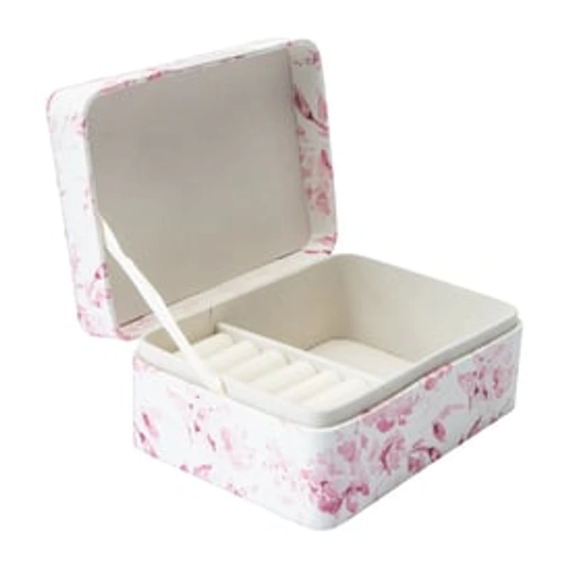 Floral Printed Jewelry Case
