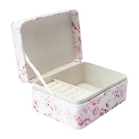 Floral Printed Jewelry Case