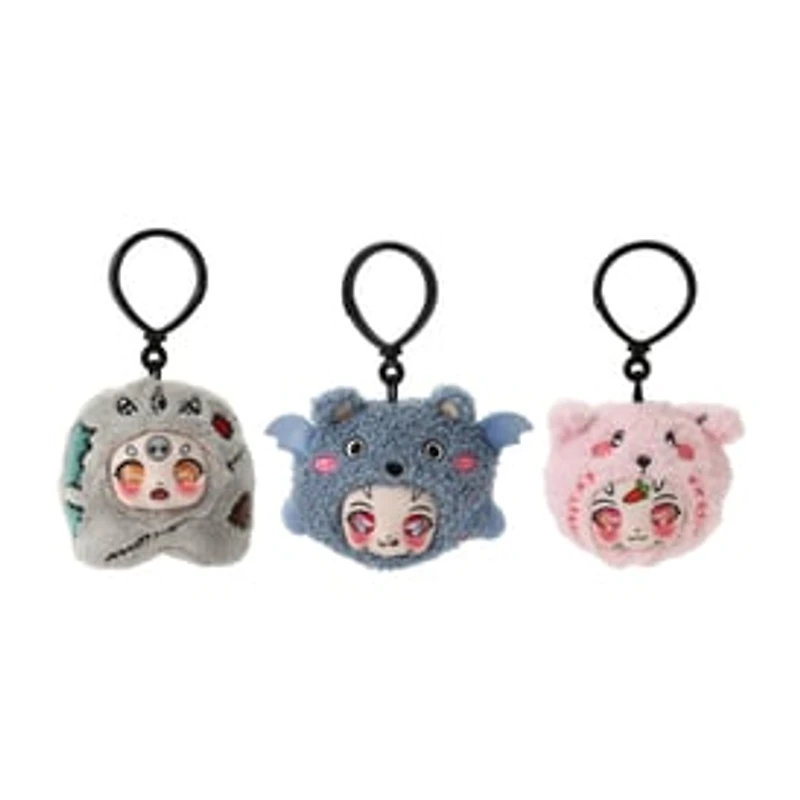 Dark Carnival Vinyl Face Collectible Surprise Plush Clip-On (Styles May Vary)