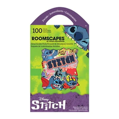 Disney Stitch Repositionable Decal Variety Pack 100-Count