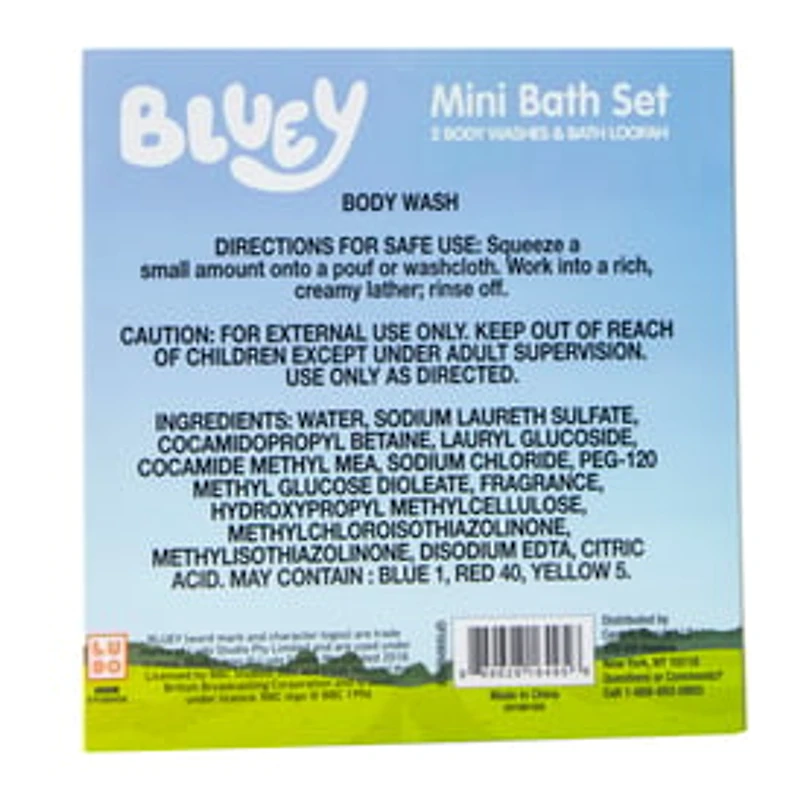 Bluey 3-Piece Mini Bath Set