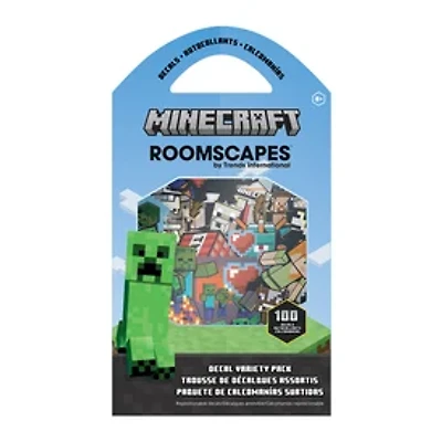 Minecraft™ Decal Variety Pack With 100 Repositionable Stickers
