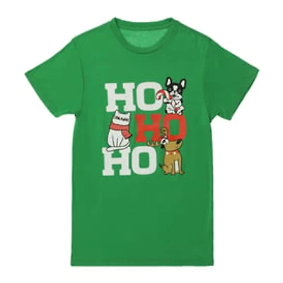 Pet Lovers ‘Ho Ho Ho’ Holiday Graphic Tee