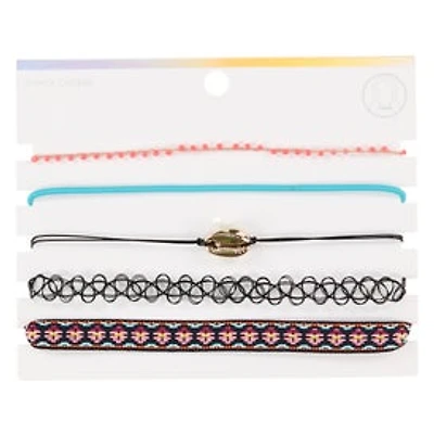 Assorted Choker Necklaces 5-Pack