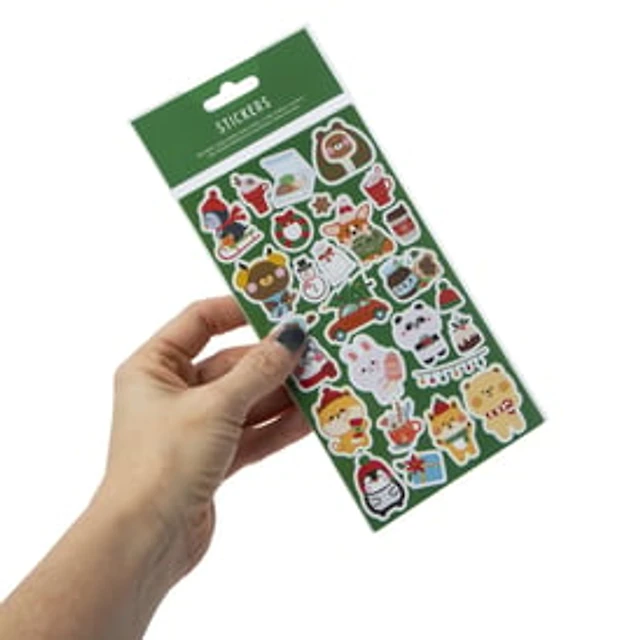 Winter Stickers, 4 Sheets