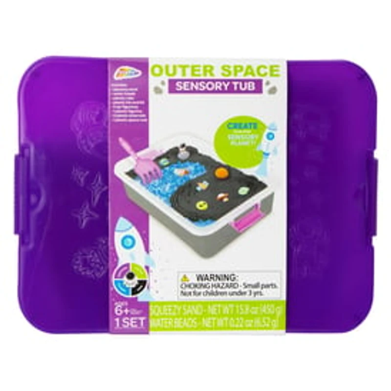 Outer Space Sensory Bin