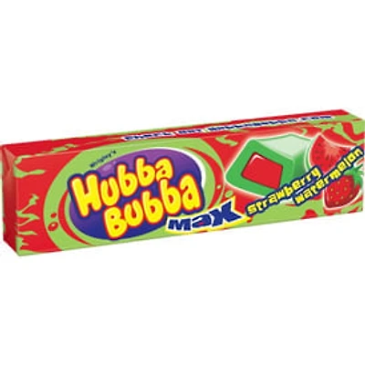 Hubba Bubba Max® Strawberry Watermelon Bubble Gum 5 Pieces