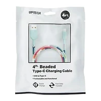 4ft Beaded USB-C Charging Cable