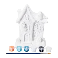 Halloween Paint A Haunted House Set