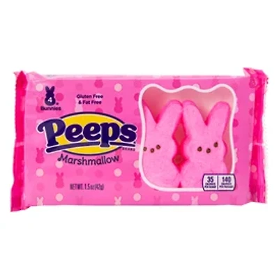 Peeps® Pink Marshmallow Bunnies 4-Pack