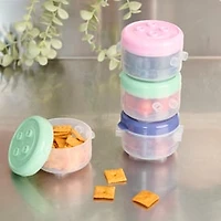 Stackable Food Storage Containers 3-Pack
