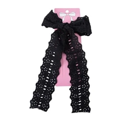 Black Oversized Bow