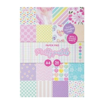 Pretty Pastels Paper Pad 36-Sheets
