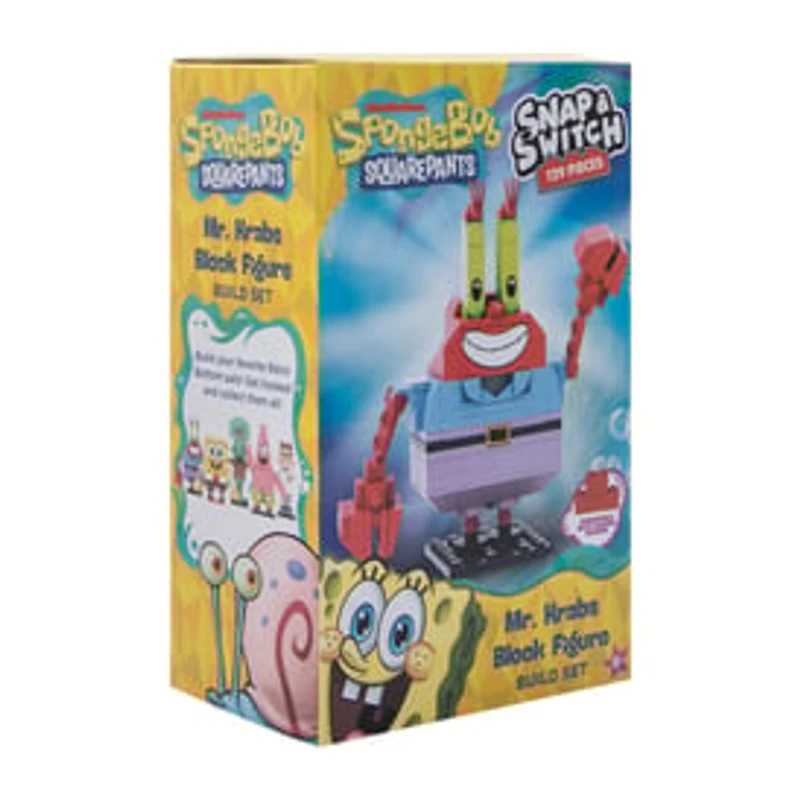 SpongeBob SquarePants™ Snap & Switch Block Figure Build Set