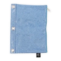 Glitter Binder Pencil Case 6.7in x 9.4in