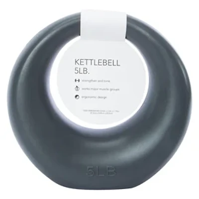 Series-8 Fitness™ 5lb Kettlebell Ergonomic Design Weight