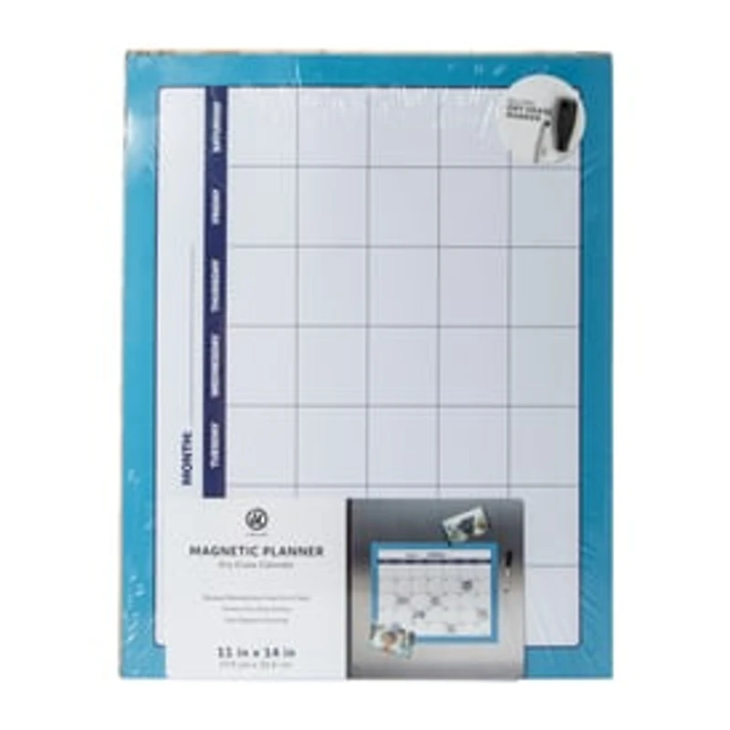 Magnetic Planner Dry Erase Calendar 11inx14in