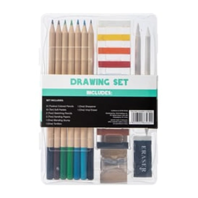 Ultimate Fine Art Drawing Set 30-Count