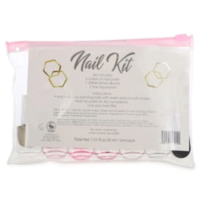 10-Piece Nail Kit With Nail Polish & Accessories